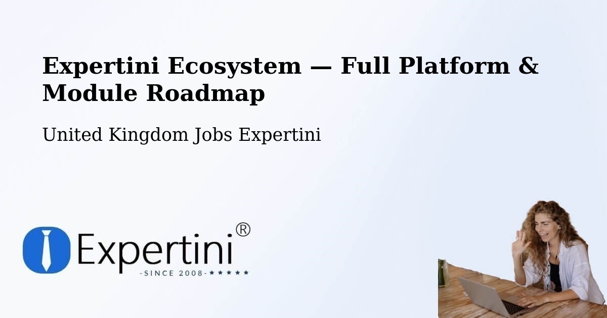 Expertini Ecosystem — Full Platform & Module Roadmap – Irvine
